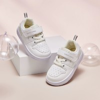 88VIP：戴维贝拉 包邮戴维贝拉女童板鞋儿童宝宝小白鞋防滑鞋子秋季新款男童