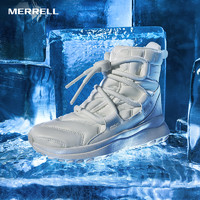 MERRELL 邁樂 經典雪地靴女CLOUDPUFF新款高幫保暖輕盈防水戶外冬靴