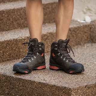 SCARPA零重力专业版ZG PRO男士户外登山鞋GTX防水徒步鞋67070-200 深咖啡拼铁锈红 42
