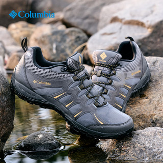 Columbia哥伦比亚户外男子立体轻盈防水缓震抓地徒步登山鞋DM5457 033灰色 24 43 (28cm)