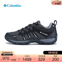 哥伦比亚（Columbia）23春夏男子轻盈缓震防水抓地徒步登山鞋DM5457 011黑色 42.5(27.5cm) 42.5 (27.5cm)