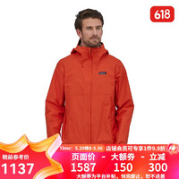 巴塔哥尼亚（Patagonia）巴塔哥尼亚男女防水潮流冲锋衣 Torrentshell3L 85240/85241-男款-MEOR-米黄 S