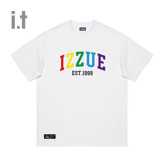 izzue it 男装短袖T恤2024夏季010200 BKX/黑色 L