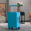 ACD中置宽拉杆行李箱万向轮登机箱子男女高颜值平衡旅行箱 蓝色 24英寸(托运箱)