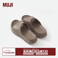 MUJI 男女通用 沙滩拖鞋 男式女式 无性别 夏季 EK01CC4S 深棕色 230mm XS/36码(2.5)