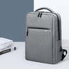 GOLF 高尔夫 MADAM双肩包男士15.6英寸笔记本电脑包商务背包出差旅行可手提大容量男 灰色
