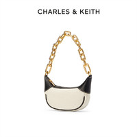 CHARLES & KEITH CHARLES＆KEITH春夏女包CK2-20270927女士链条拉链手提单肩包