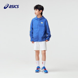 asics/亚瑟士IP联名童装2024儿童UPF50+服遮热抗菌外套夏季新 8851亚瑟士蓝 120cm