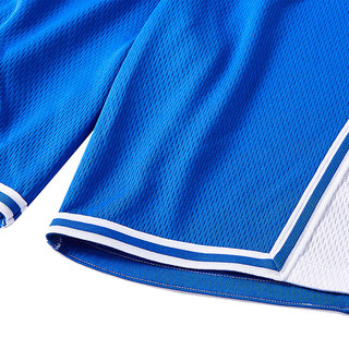 安德玛（Under Armour）【篮球套装】安德玛儿童夏季篮球套装男童运动套装休闲排汗舒适 未萨蓝 120cm