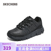 SKECHERS 斯凯奇 女士休闲运动户外鞋180149 木炭色/黑色/CCBK 36.5
