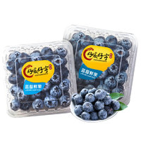 梦汇源 云南蓝莓 单盒125克*6单果12-15mm