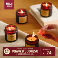 MUJI 無印良品 无印良品（MUJI）香味蜡烛 香薰蜡烛樱花香味 85g