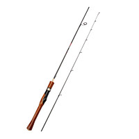 马口竿碳素调路滑竿插接竿实心微物竿 1.5米直柄
