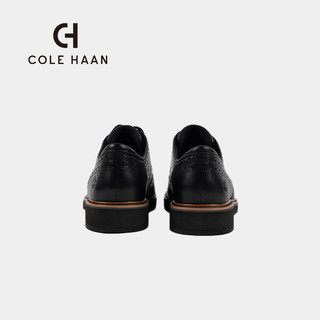 colehaan/歌涵 男士牛津鞋 2024春夏布洛克雕花透气正装皮鞋C38955 黑色 41