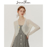 SinceThen 从那以后 薄款针织衫防晒外套 WT2303110