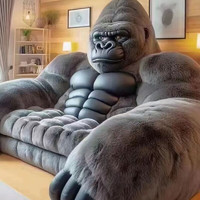 麥室 金剛大猩猩沙發網紅客廳家具二次元臥室床創意小戶型床 網紅金剛大猩猩沙發定制（定金）