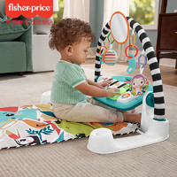 Fisher-Price 新版炫彩脚踏钢琴健身器玩乐安抚益智初生婴儿礼物