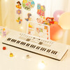 俏娃宝贝 儿童电子琴宝宝小钢琴 气质白：61键儿童电子琴