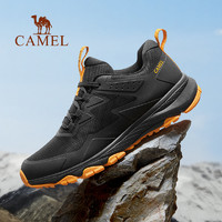 88VIP：CAMEL 骆驼 户外登山鞋男士2023秋季低帮透气休闲运动防滑耐磨户外徒步鞋