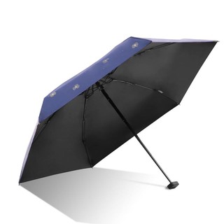 烫金印花扁伞太阳伞防紫外线女小巧便携晴雨两用伞防晒防紫外线