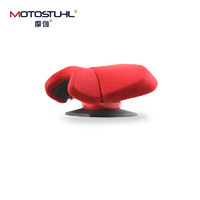 MOTOSTUHL 摩伽 马鞍椅 健身椅腹肌核心健身器材人体工学坐垫 MOTO 红色羊毛布-美臀坐垫