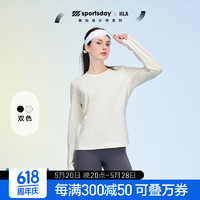 HLA 海澜之家 T恤24SPORTSDAY马术运动长袖女春