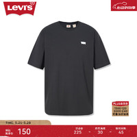 Levi's 李维斯 24春夏男士短袖T恤潮休闲轻薄透气上衣 黑色 M