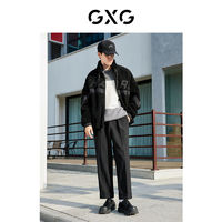 GXG 22年男装 仿3D羽绒多色直筒长裤 冬季新品