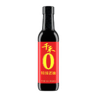 88VIP：千禾 酱油0添加特级老抽500ml家用炒菜红烧上色提鲜调料凉拌调味品