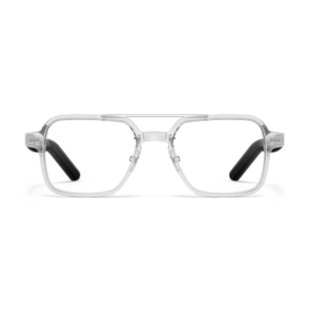 智能眼镜 2 透灰色 飞行员光学镜