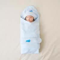 Tongtai 童泰 0-3个月初生婴儿抱被四季宝宝抱毯新生儿产房用品包被