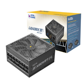 ATX3.1电源 额定1000W LEADEX III1000W 电脑电源 金牌全模/十年保固/支持4090显卡