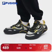 FILA FUSION 斐乐潮牌男鞋50-50场下滑板鞋2024春季休闲运动鞋