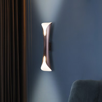 新特丽 现代简约客厅壁灯北欧灯具极简背景墙卧室床头灯创意轻奢网红灯饰
