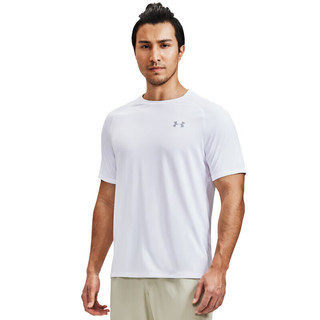 安德玛（UNDERARMOUR）Tech 2.0男子训练运动短袖T恤1326413 白色100 XXL