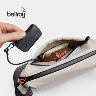 bellroy 澳洲 Lite Sling Mini4L迷你轻行胸包环保男女单肩斜挎包 月光白4L