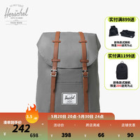 Herschel赫行 中国款retreat双肩包大号书包户外出行 石灰色 19.5升