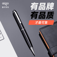 aigo 爱国者 新款录音笔签字笔专业高清降噪录音设备转文字上课商务会议