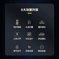 MICHELIN 米其林 汽车头枕护颈枕车用靠枕车载座椅腰靠汽车护腰特斯拉迈巴赫