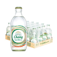 泰象 蘇打水（Chang）泰國泰象蘇打水原味325ml*24瓶/箱氣泡水24年新日期 保質期2年
