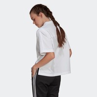 adidas 阿迪达斯 官方outlets阿迪达斯三叶草女装夏季居家宽松运动短袖衬衫