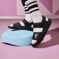 88VIP：adidas 阿迪达斯 儿童脚趾魔术贴凉鞋