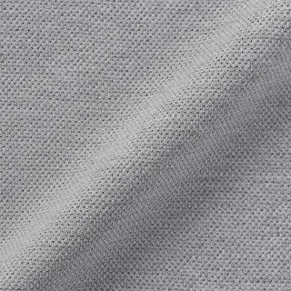 无印良品（MUJI）男女通用 珠地网眼 T恤 男式女式 无性别 短袖上衣打底衫AB18CC4S 灰色 M (165/88A)