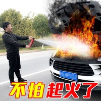 FlameFighter 火焰战士 车载水基灭火器车用家用私家车小型便携小汽车年检年审