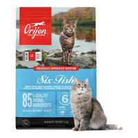 渴望 全期猫粮 元祐双标六种鱼 5.4kg