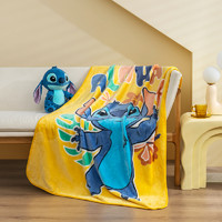 88VIP：Disney 迪士尼 法兰绒盖毯空调毯珊瑚绒婴儿宝宝四季通用单层学生沙发毛毯