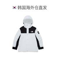 THE NORTH FACE 撞色拼接字母品牌LOGO刺绣连帽冲锋衣