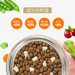 猫粮高蛋白生鲜无谷鸡肉10磅(4.5kg) 1件装