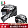 AGV 摩托车头盔K5S赛车头盔防雾透气赛道机车头盔双镜片防摔安全盔 TEMPEST BLACK/SILVER L