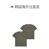 acme de la vie 韩国直邮adlv 男女通用 上装T恤印花复古衣服